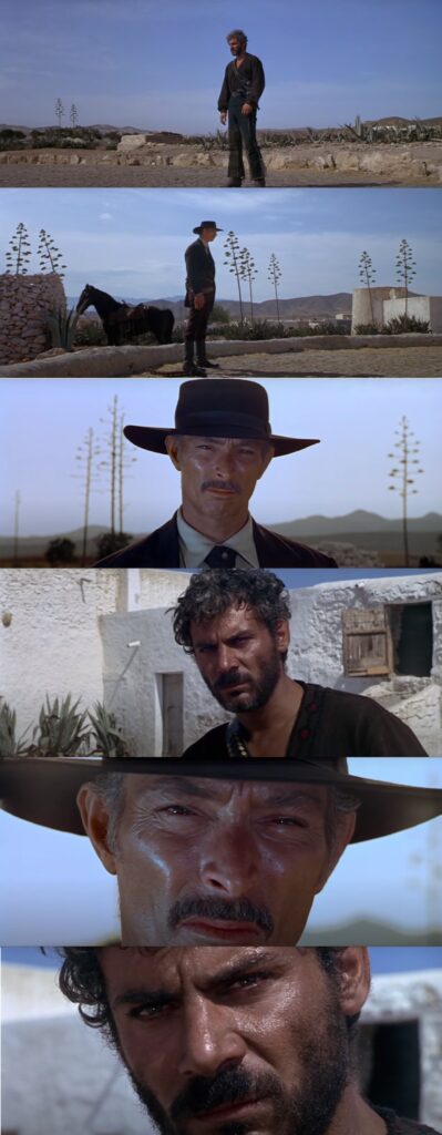 Meus queridos, quem ainda não assistiu a Trilogia dos Dólares, faça um  favor a si mesmo e vá assistir. Dirigido pelo lendário Sergio Leone e com  música do incrível Ennio Morricone. 